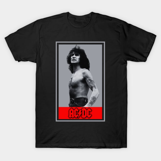 Legend Never Die ~ Bon Scott T-Shirt by Katab_Marbun